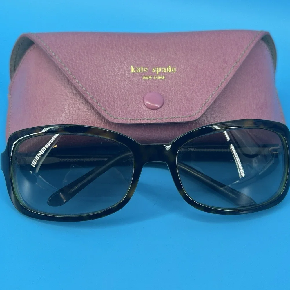 Kate Spade Rachel/S 0N8U Women's Sunglasses –‎ Tortoise Frame with Pink Case